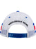 Daytona International Speedway Striped Trucker Meshback Hat in blue - back view