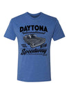 Daytona Retro Car T-Shirt - Blue
