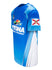 Daytona Sublimated Fire Suit T-Shirt in Blue - Angled Left Side View