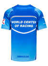 Daytona Sublimated Fire Suit T-Shirt in Blue - Back View