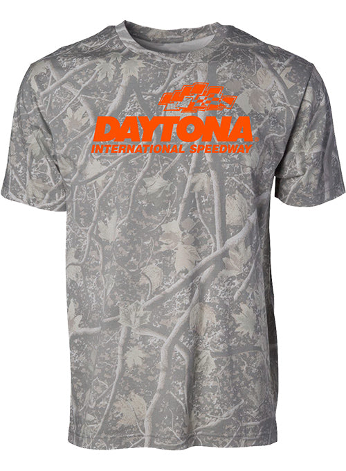 2026 Men's Daytona International Speedway Camo Tee in Camo - Front View