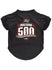 Daytona International Speedway Dogtona 500 Champ Pet Shirt in Black - Front View