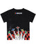 2026 Toddler Daytona International Speedway Jersey T-Shirt in Black - Back View