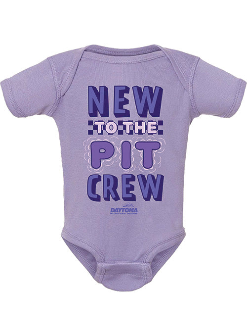 Infant Girls Daytona International Speedway "New to the Pit Crew" Onesie