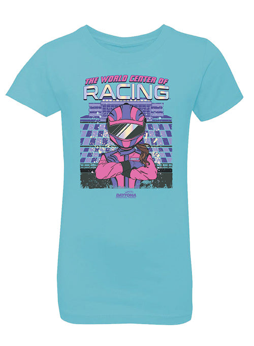 Youth Girls Daytona International Speedway Racer T-Shirt