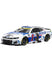 2025 Ross Chastian Busch Light 1980's Throwback 1:24 Diecast in White - Front Left View