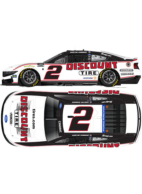 2025 Austin Cindric Discount Tire 1:64 Diecast