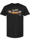 NASCAR Driver Dale Earnhardt Sr. Black Magic T-Shirt in Black - Front View