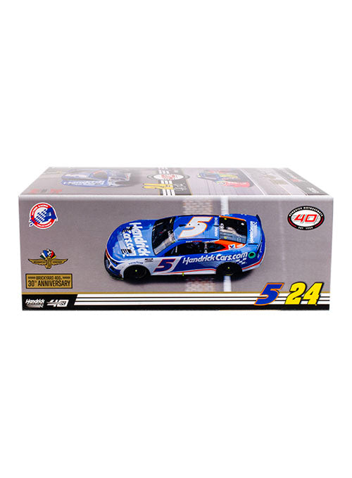 Kyle Larson & Jeff Gordon 1:24 Diecast Bundle Set - Kyle Larson Car Side of Box View