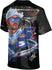 Kyle Larson Sublimated Tee in Black - Back View