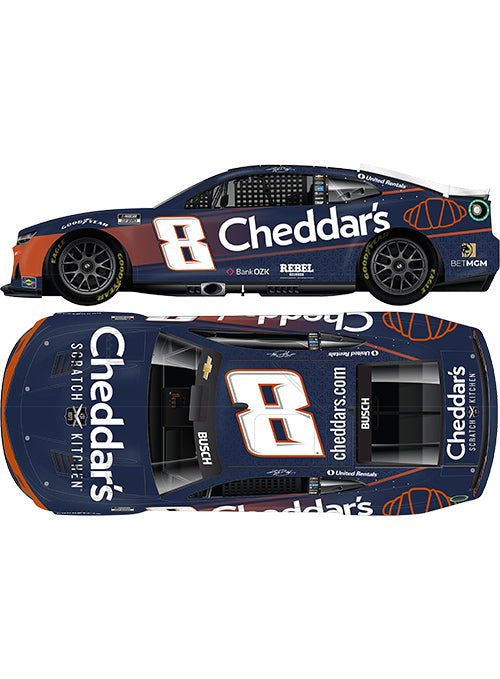 2025 Kyle Busch Cheddar's Blue 1:24 Diecast