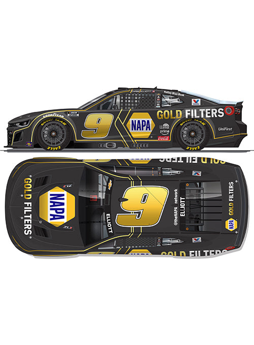Chase Elliott Napa Gold Filters 1:24 Diecast