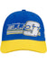 Chase Elliot Retro Stripe Hat in Blue - Front View