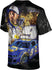 Chase Elliot Sublimated Tee in Black - Back View