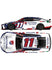 2025 Denny Hamlin Debt Relief 1:64 Diecast - Top and Left Side Dual View