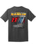2026 Denny Hamlin Race Day Ready Tee in Black - Back View