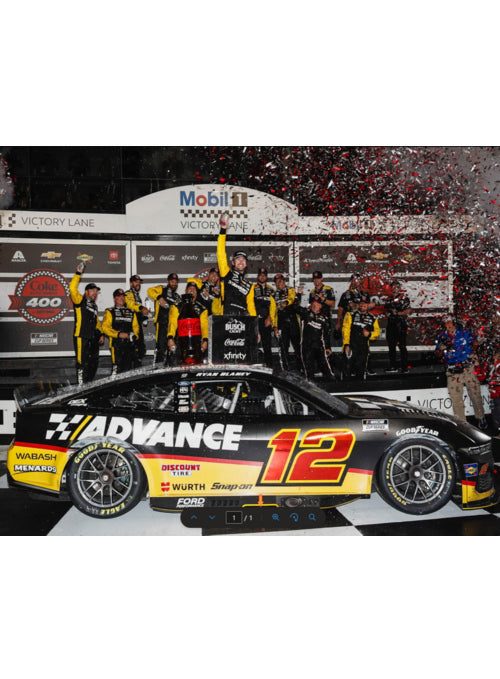 2025 Ryan Blaney Coke Zero 400 Win 1:64 Diecast