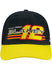 Ryan Blaney Retro Stripe Hat in Black - Front View