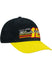 Ryan Blaney Retro Stripe Hat in Black - Front Right View