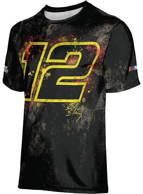 Ryan Blaney Sublimated Tee in Black - Front View