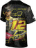 Ryan Blaney Sublimated Tee in Black - Back View