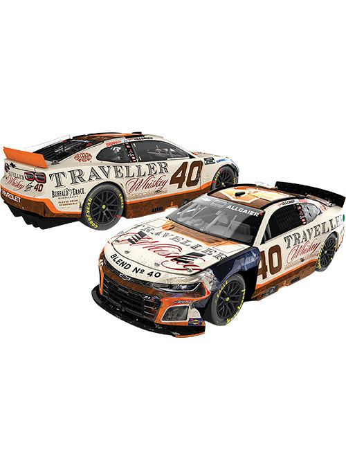 Justin Allgaier Traveller Whiskey Dual Autograph Raced Version