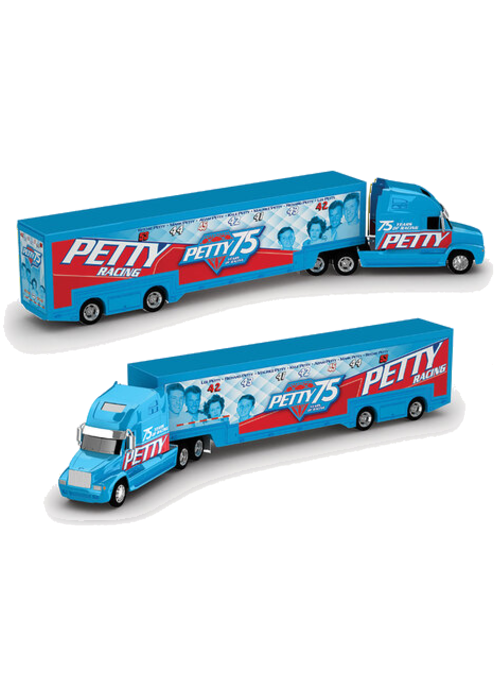 Richard Petty 1 64 75th Anniversary Hauler Diecast