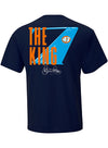 Richard Petty 7X Champion T-Shirt in Blue - Back View