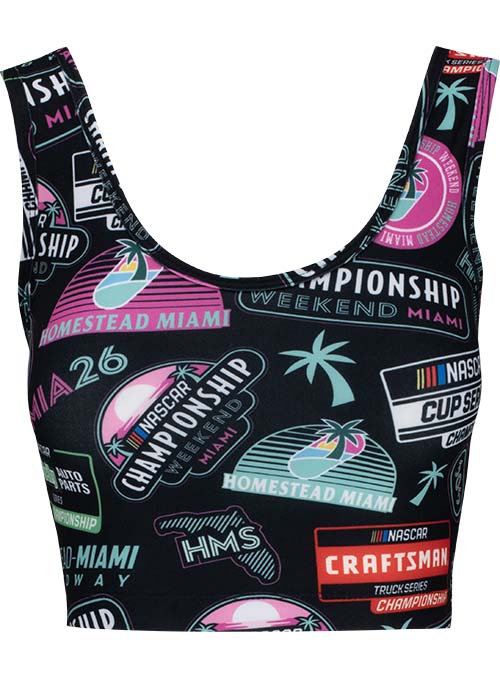 Ladies Miami Championship Weekend Grady Bralette - Front View
