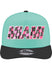2026 Homestead Championship Weekend 950AF Checkered Miami Hat by New Era in Green - Front View
