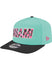 2026 Homestead Championship Weekend 950AF Checkered Miami Hat by New Era in Green - Front left View