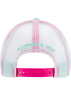 2026 Homestead Championship Weekend Event Rope Hat In Black, Blue, Pink & White - Back View