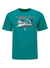 2023 Homestead-Miami Cup Series Antique Jade Triple Header T-Shirt - Front View