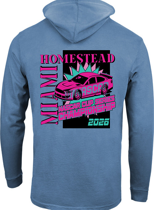 2026 Homestead-Miami Speedway Championship AHead Blue Hoodie
