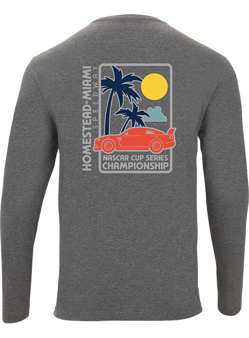Homestead-Miami Speedway Championship Weekend Ahead Grey Long Sleeve T-Shirt