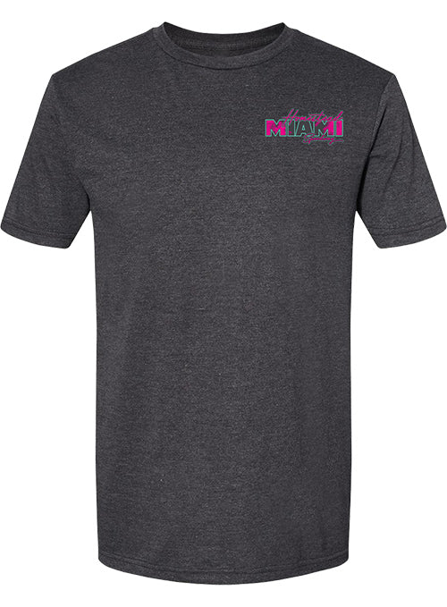 2026 Homestead-Miami Speedway Ghost Car Charcoal T-Shirt - Front View