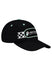 Homestead-Miami Checkered Hat in Black - Angled Right Side View