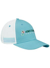 Homestead-Miami Meshback Hat in Blue and White - Angled Right Side View
