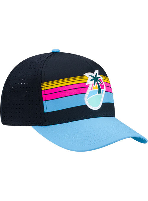 2026 Homestead-Miami Speedway Neon Stripe Hat in Black - Front Right View