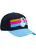 2026 Homestead-Miami Speedway Neon Stripe Hat in Black - Front Right View