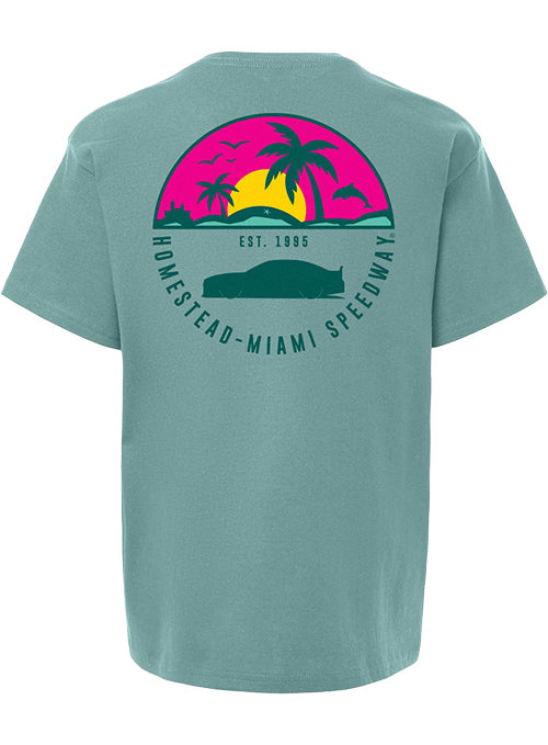 Youth Homestead-Miami Speedway Coastal Scenic Track T-Shirt