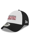 2024 Daytona 500 Champion Hat in White and Black - Angled left Side View