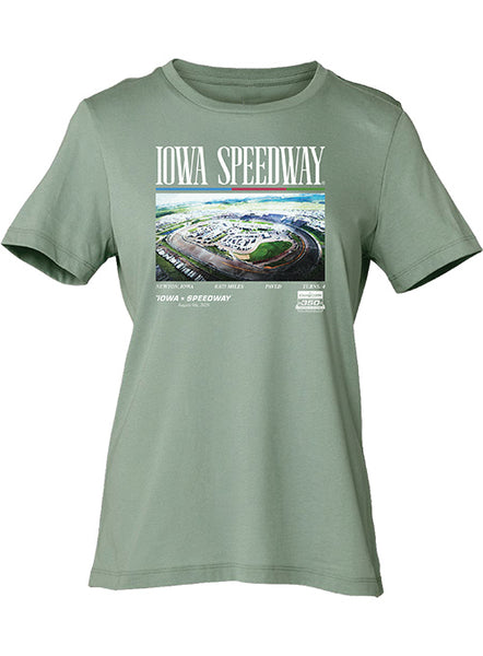 Ladies Iowa Speedway Scenic Painting Event T-Shirt | Pit Shop