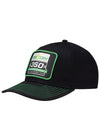 2024 Iowa Corn 350 Special Edition Hat in Black and Green - Angled Left Side View