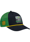 2026 Iowa Corn 350 Limited Edition Auction #1 Hat In Black, Green & Yellow - Angled Right Side View