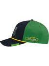 2026 Iowa Corn 350 Limited Edition Auction #500 Hat In Black, Green & Yellow - Left Side View
