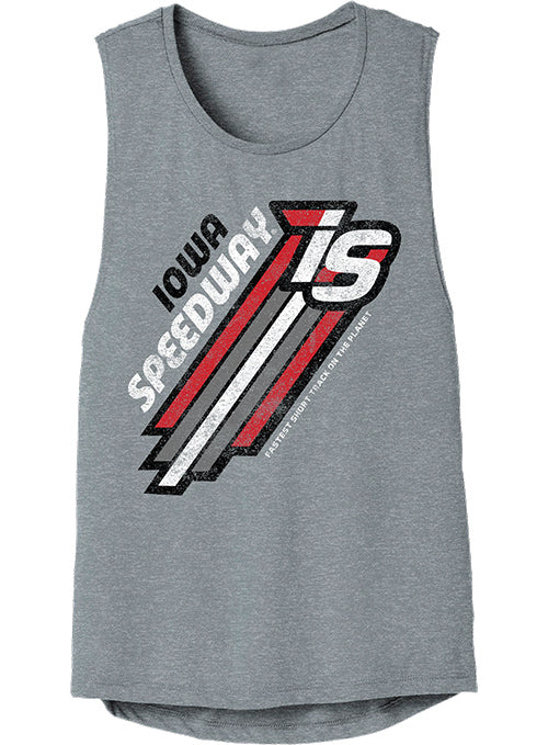 Ladies Iowa Speedway Collegiate Tank Top