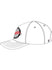 2025 Iowa Speedway The Game Collegiate Hat - Left Side View