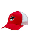 Iowa Speedway The Game Trucker Hat in Red - Front Left View