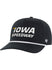 Iowa Speedway '47 Hawkeyes Hat in Black - Front Left View